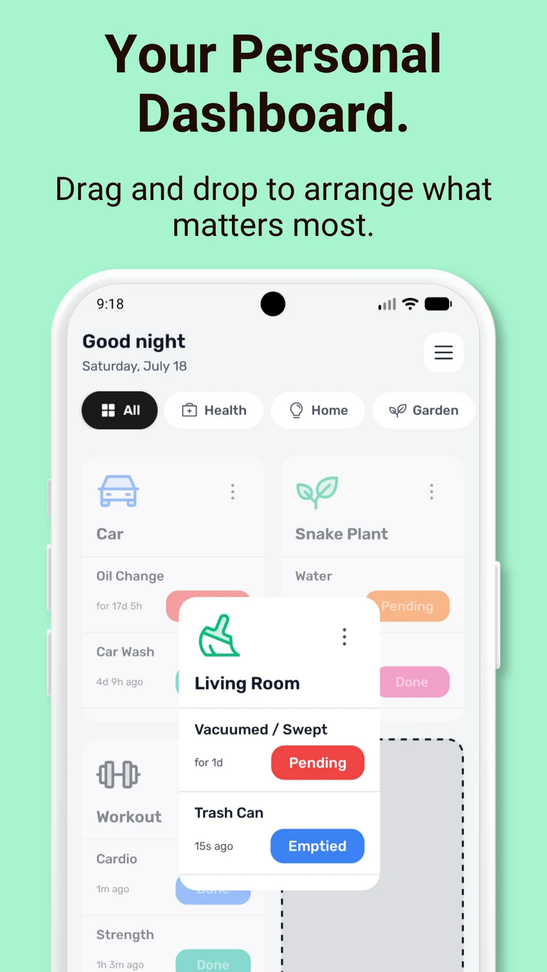 Last Time Tracker – DoneAgo screenshot