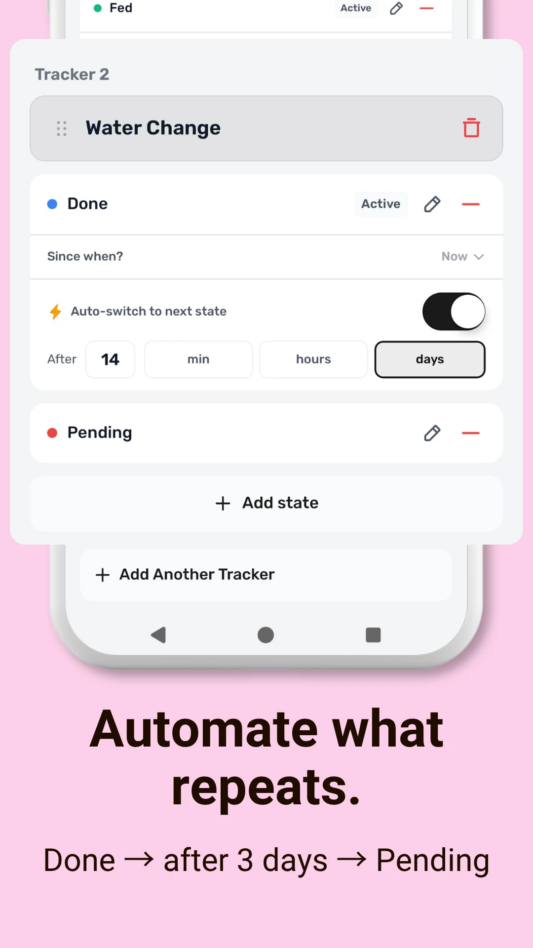 Last Time Tracker – DoneAgo screenshot