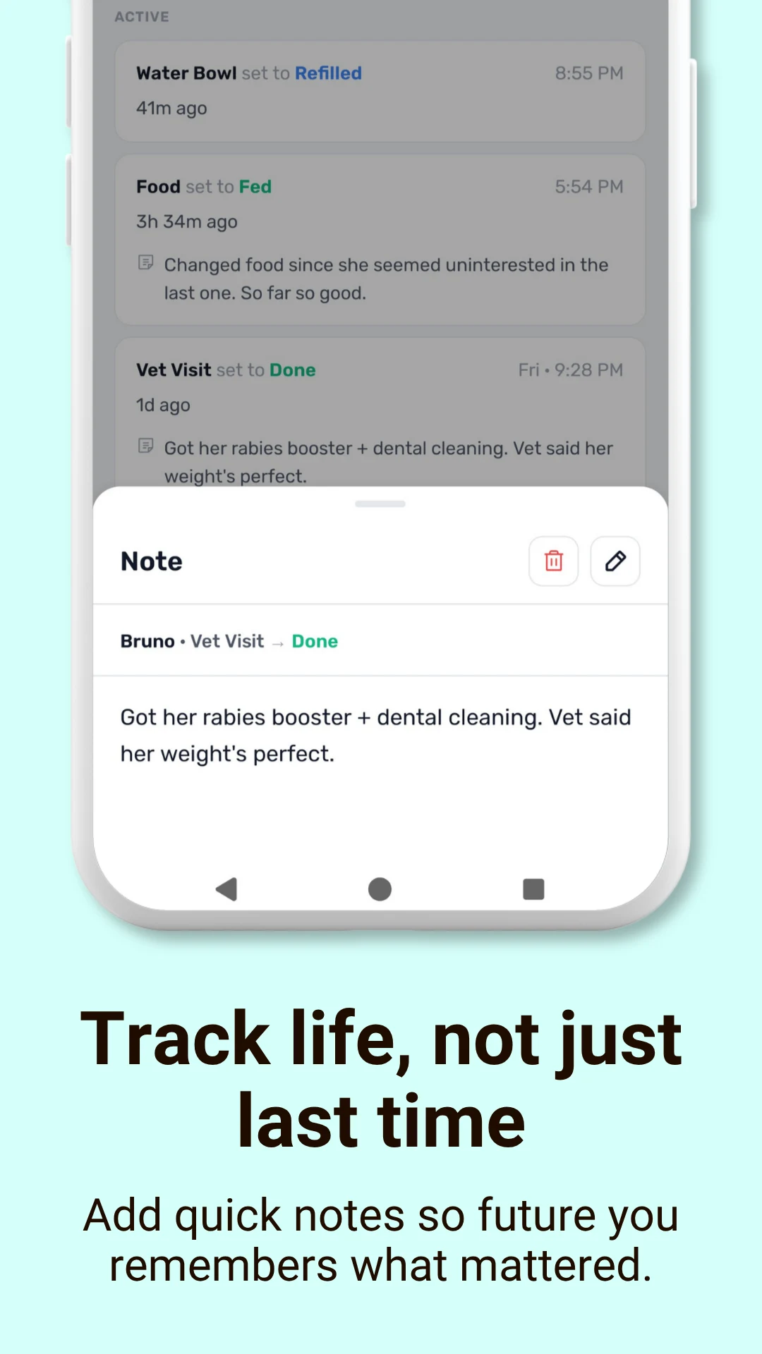 Last Time Tracker – DoneAgo screenshot