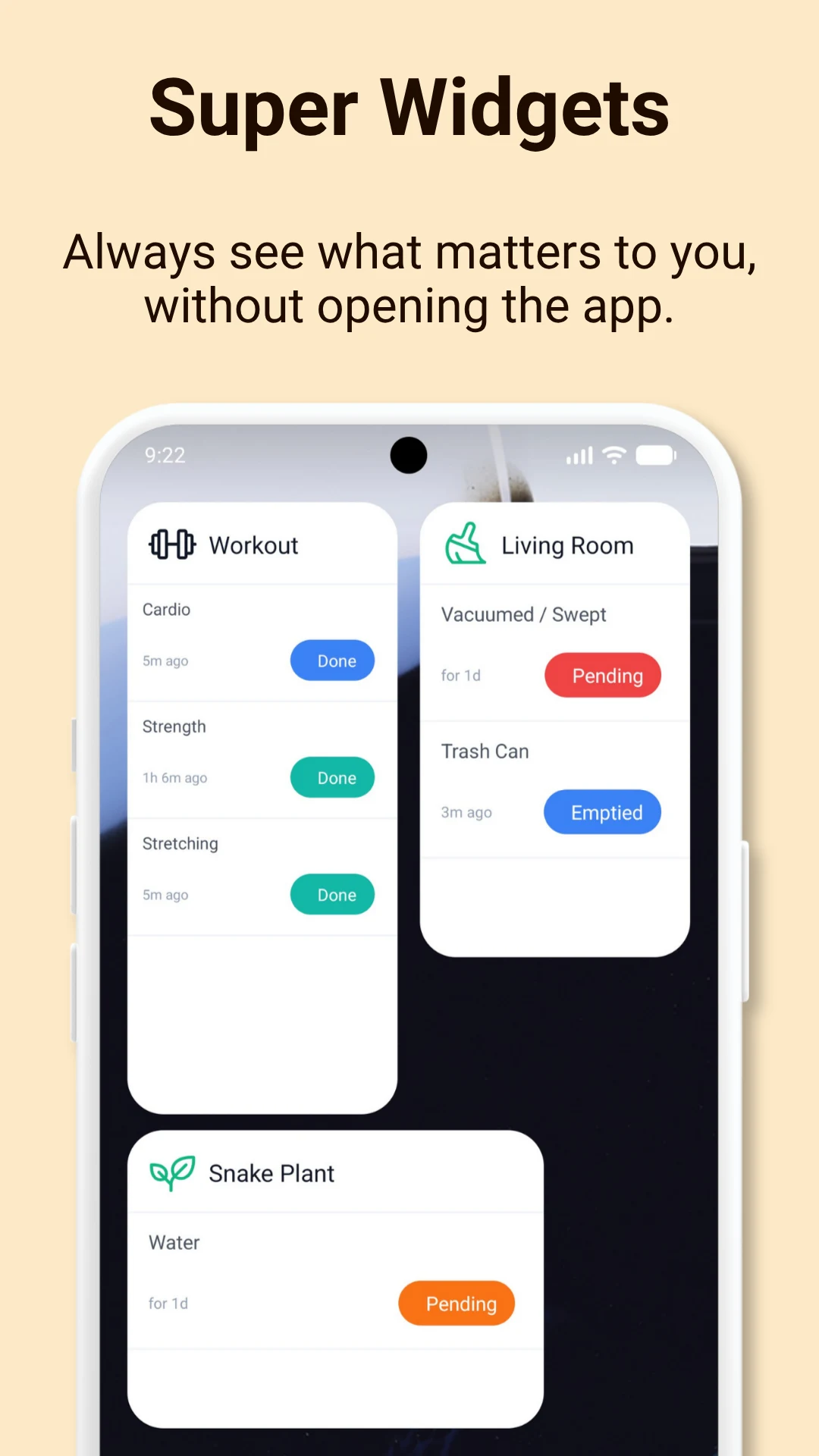 Last Time Tracker – DoneAgo screenshot